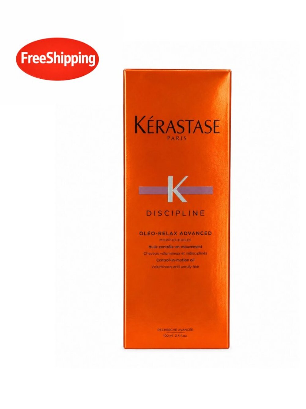 Kerastase Discipline OLEO RELAX ADVANCED HAIR Oil Anti-Frizz 100ml New Sealed